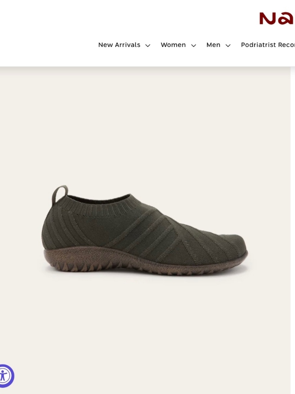 Naot vegan Okahu black slip on shoes